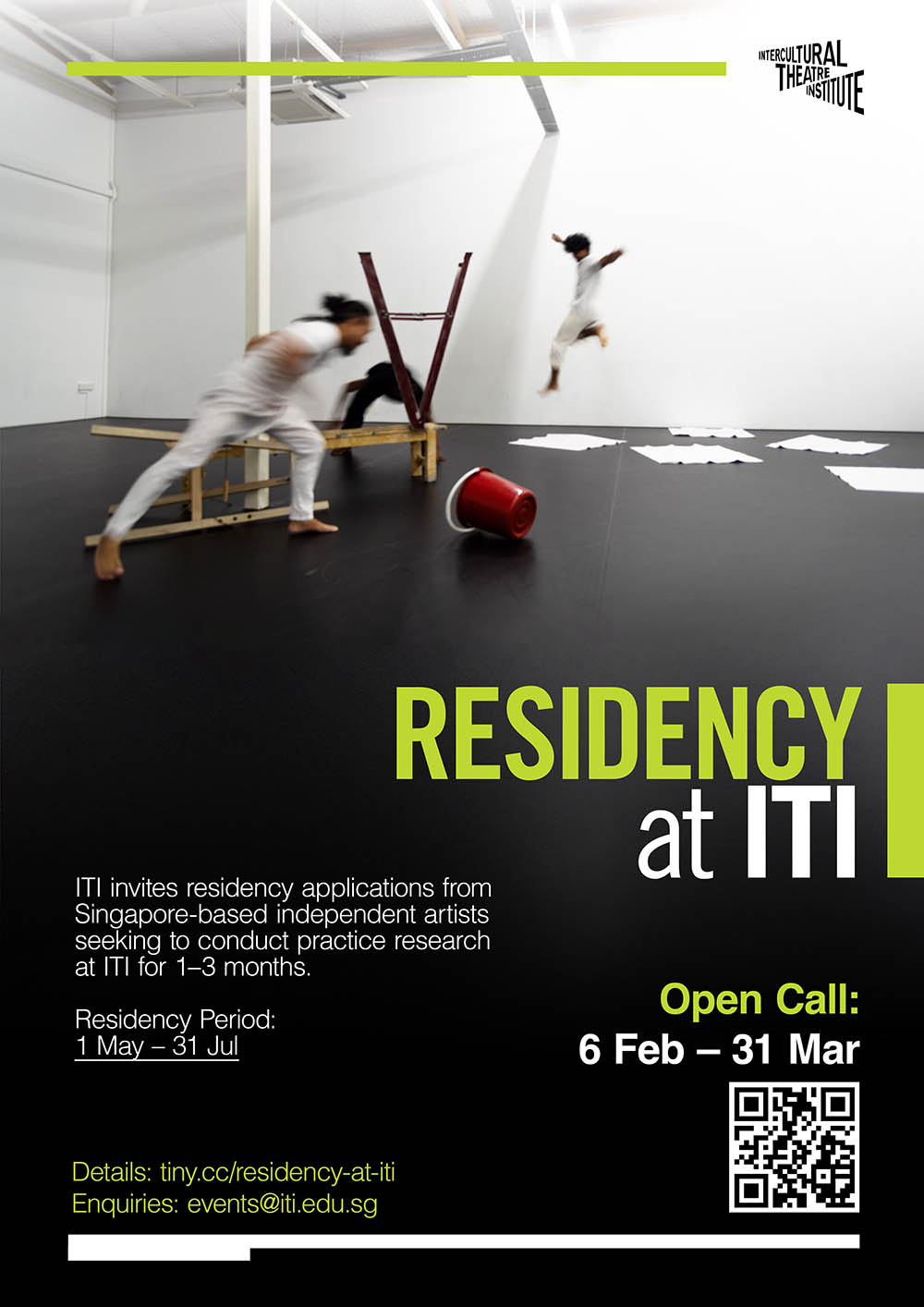 Residency at ITI Poster Web