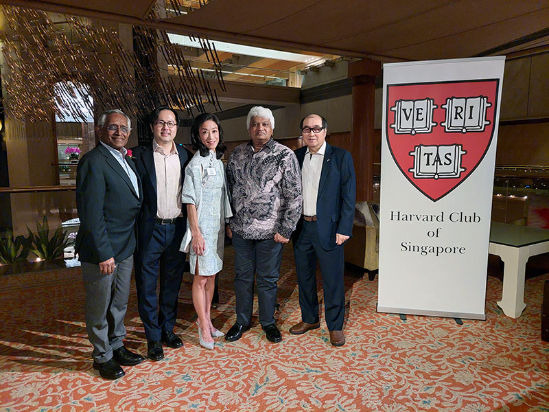 Sasi speech Harvard Club of Singapore Annual Dinner 2